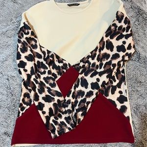 Super soft colorful sweater